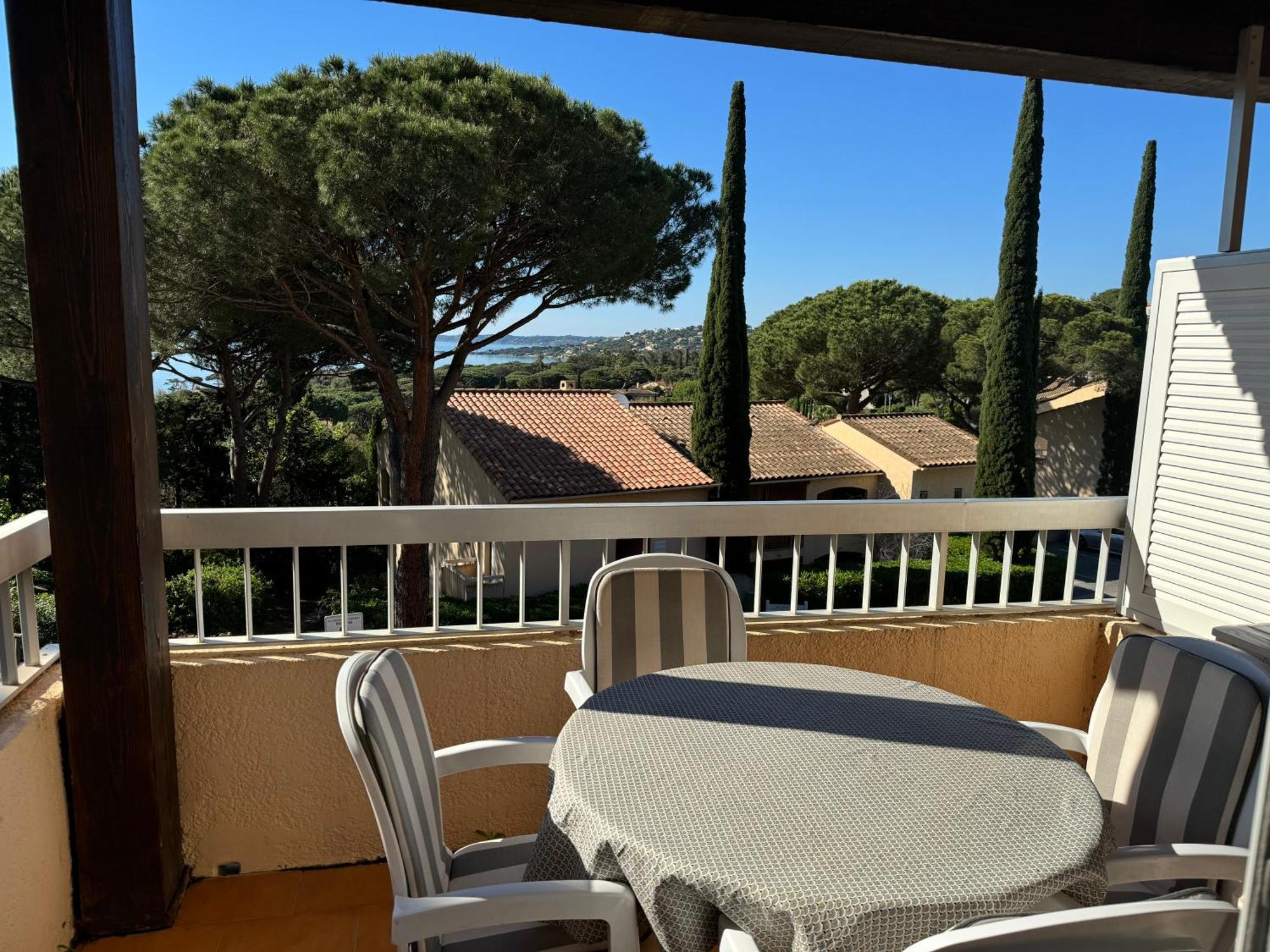 Appartement Vue Mer Avec Balcon Sainte-Maxime Kültér fotó
